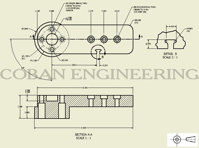 697x517 Technical Drawings Views,detail View,broken Out Section View