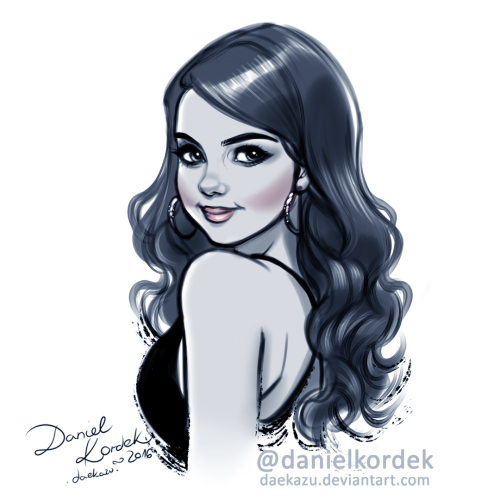 500x500 Selena Gomez Sketch Tumblr