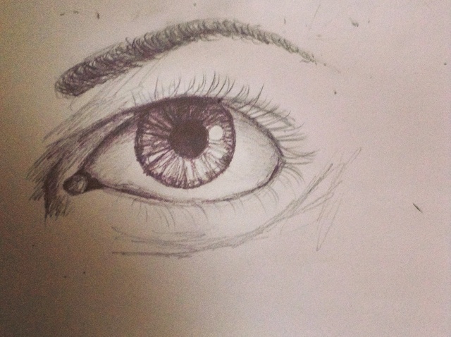 640x478 How To Draw A Semi Realistic Eye