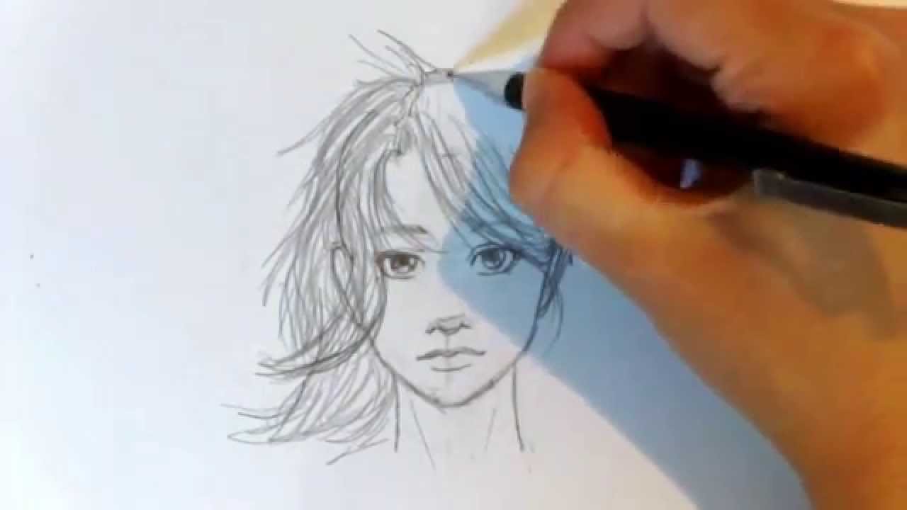 1280x720 How To Draw A Perfect Semi Realistic Face