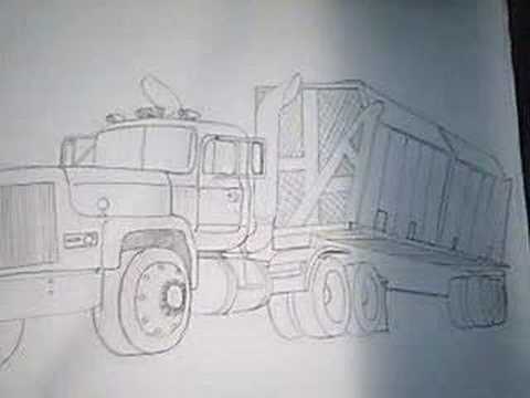 480x360 My,drawings Of Trucks,cars,peterbilts,fords