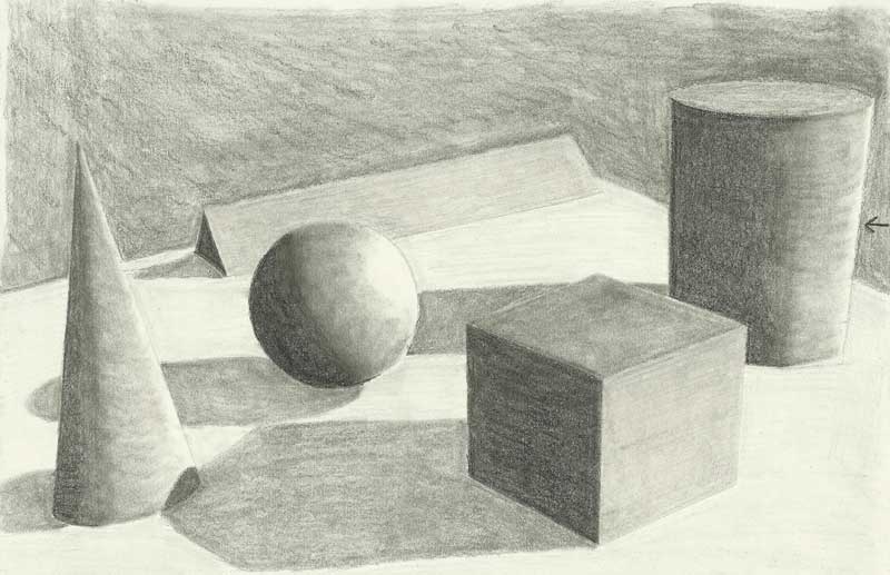 Shaded Cube Drawing at GetDrawings | Free download