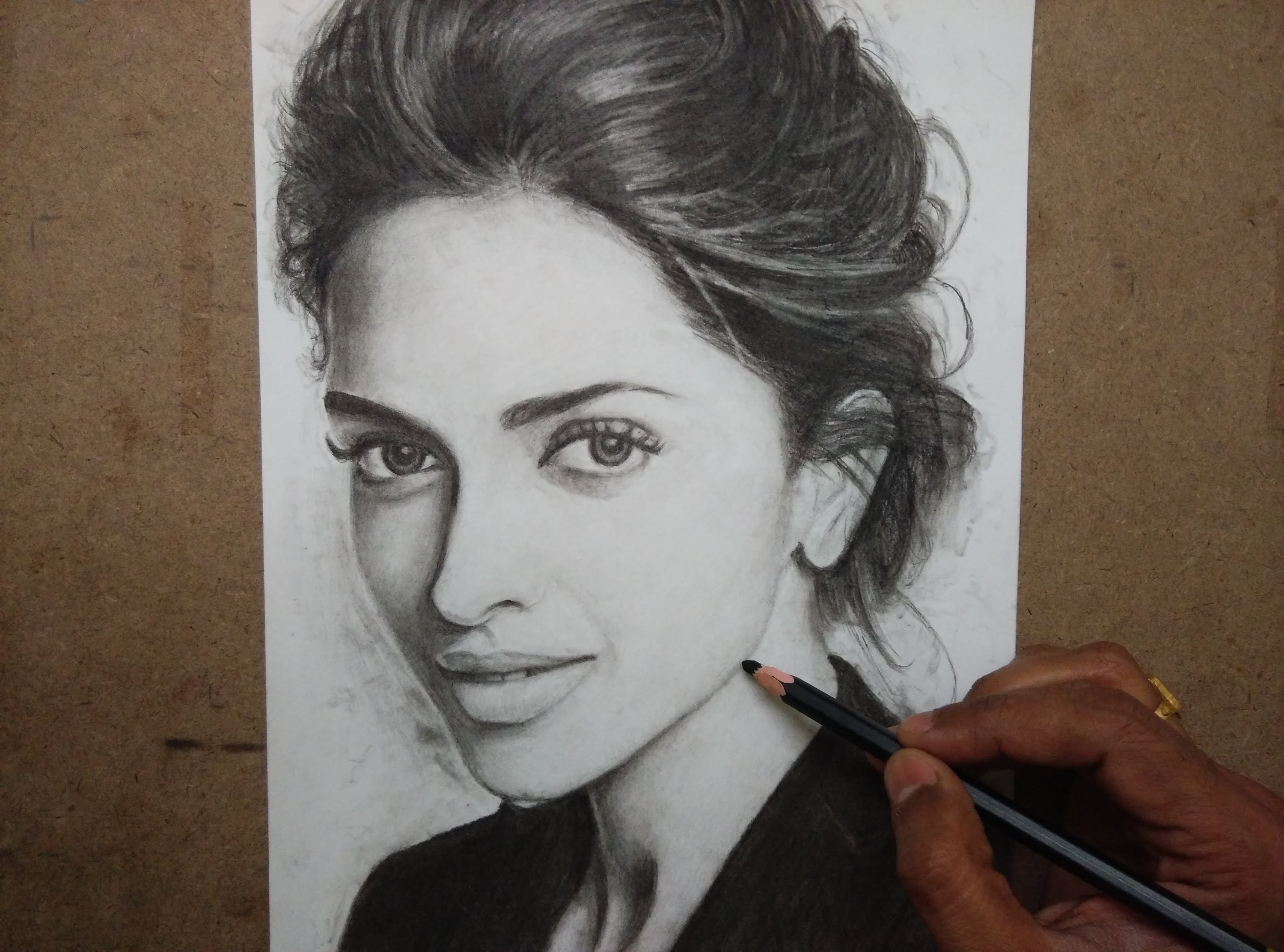 Pencil Shading Of Face