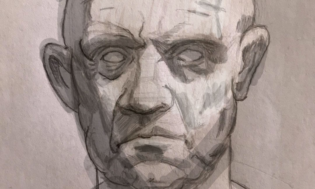 1080x648 How To Simplify Light Amp Shade When Drawing A Portrait Drawing