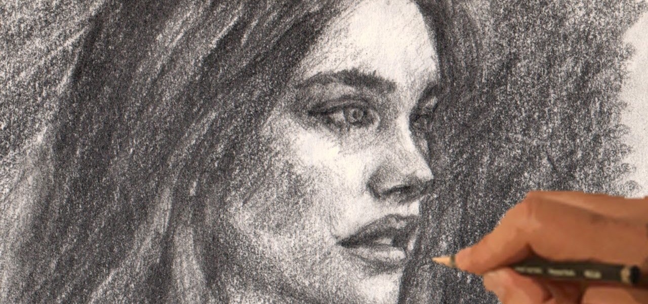 1280x600 How To Draw, Shade, And Render A Portrait Of A Face Drawing