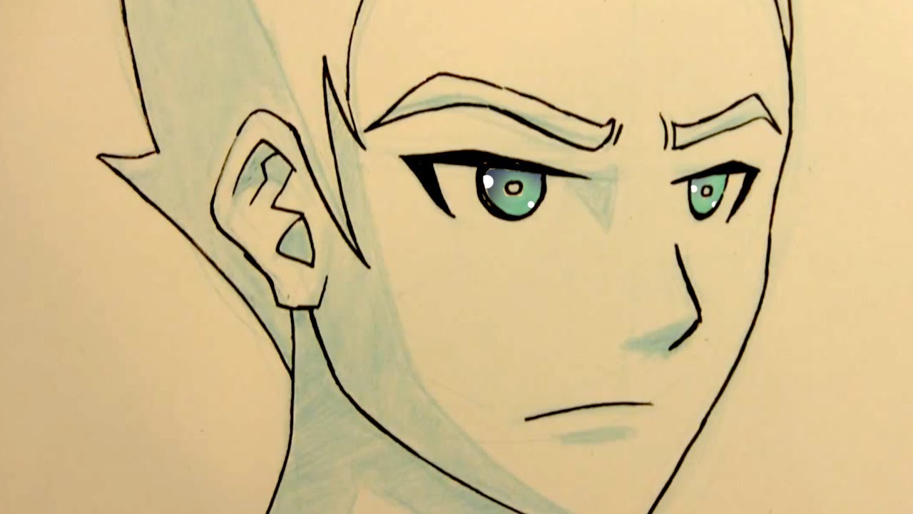 1280x720 Anime Shading Techniques Manga Face