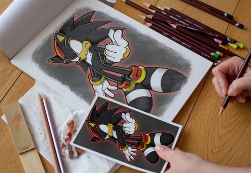 500x344 Shadow The Hedgehog Images Shadow Drawing Wallpaper And Background