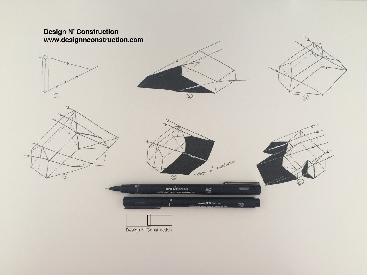 1280x960 How To Draw Shadows In Axonometric Perspective