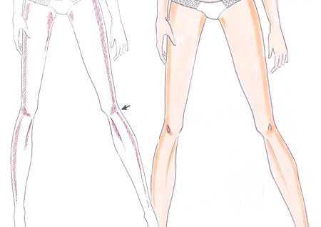 450x318 How To Draw Skin Shadows I Draw Fashion