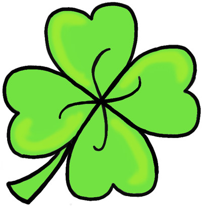 400x409 Miracle 4 Leaf Clover Image How To Draw A Four Or Shamrocks