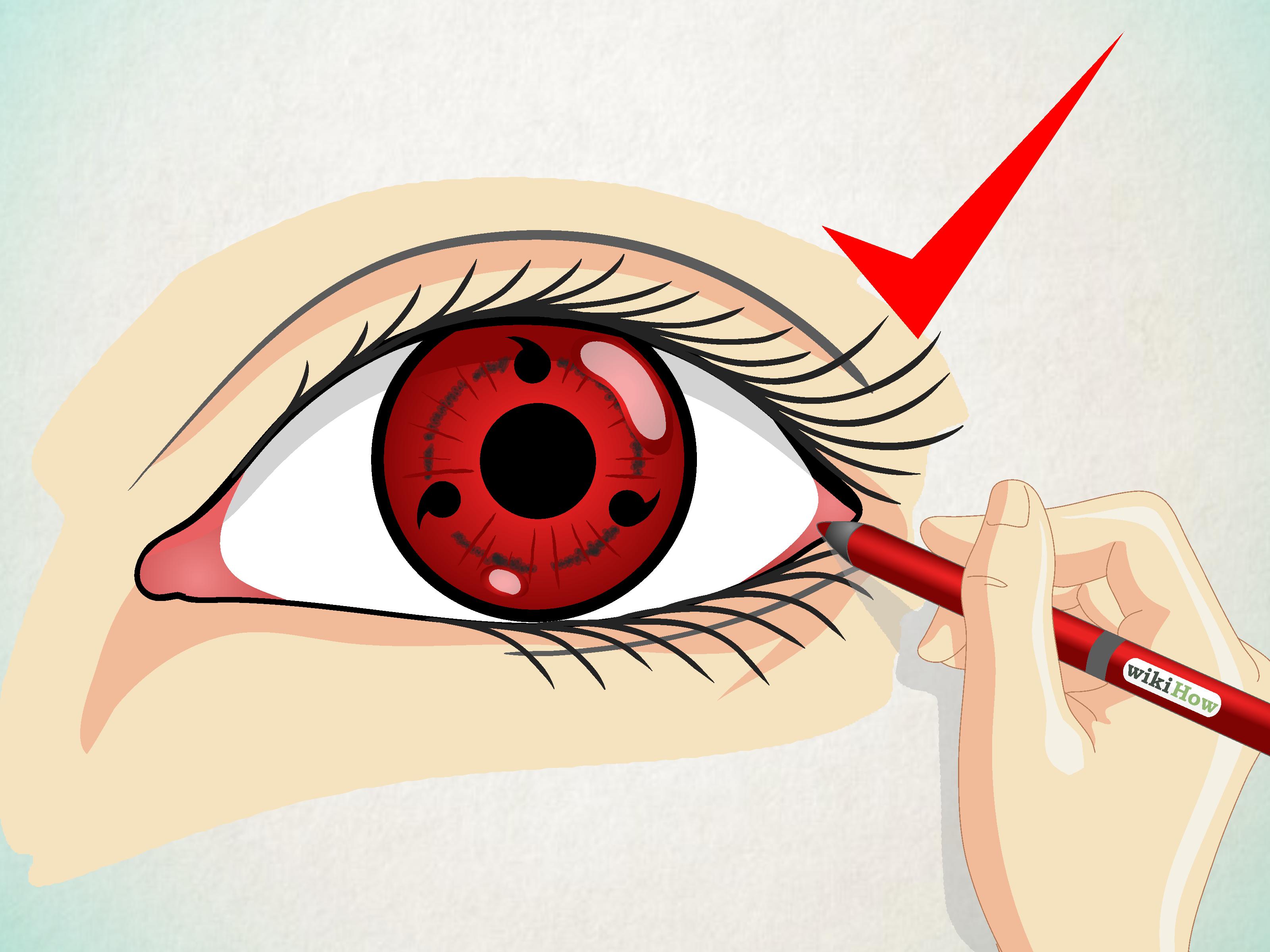 3200x2400 How To Draw Sharingan 7 Steps (With Pictures)