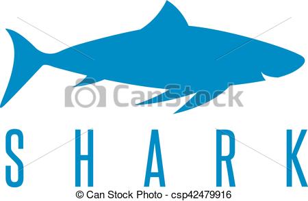 450x294 Vector Design Template Of The Abstract Shark Vector Clip Art