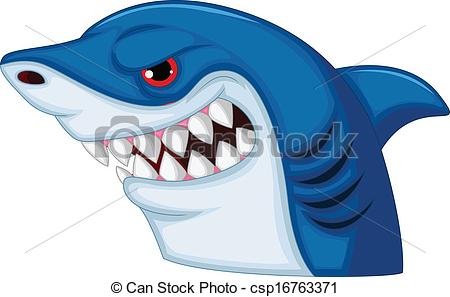 450x297 Vector Illustration Of Shark Head Mascot Cartoon Vectors