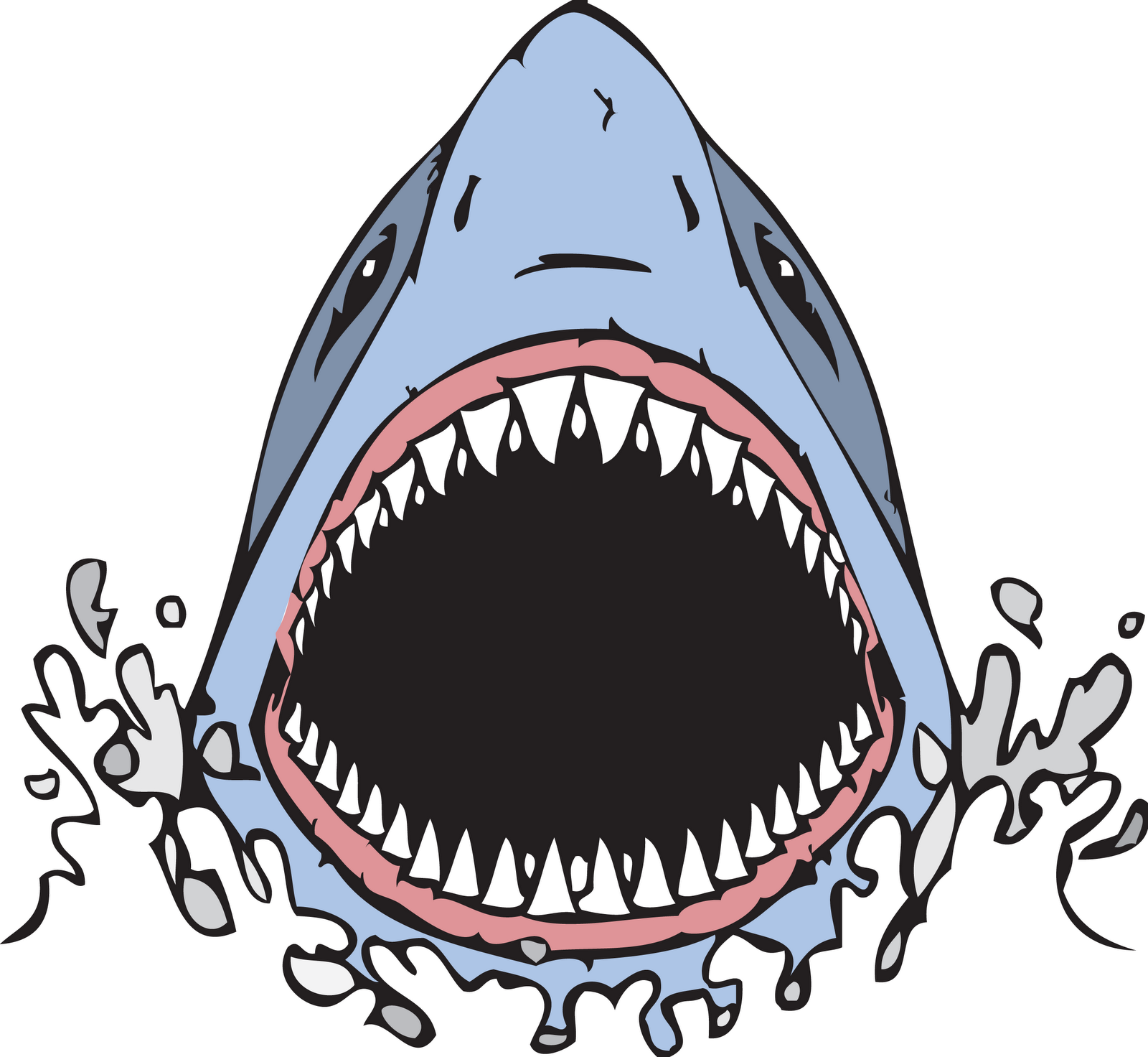 1600x1472 Shark Mouth Drawing Posted By Jones