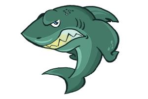 300x200 How To Draw A Tiger Shark