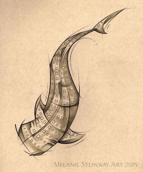 500x600 Whale Shark Tattoo Designs