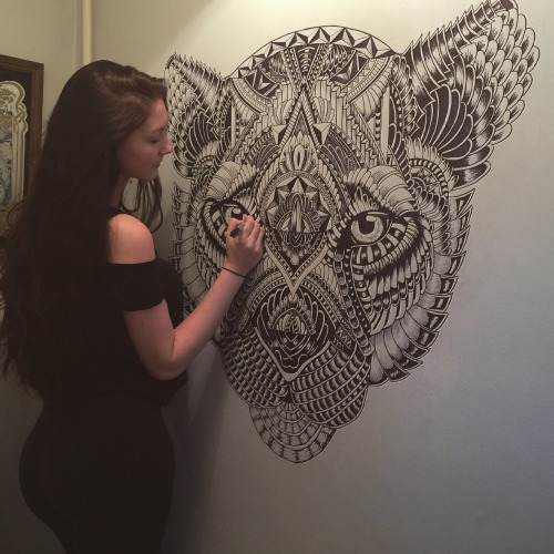 500x500 Lion Sharpie Drawing Tumblr