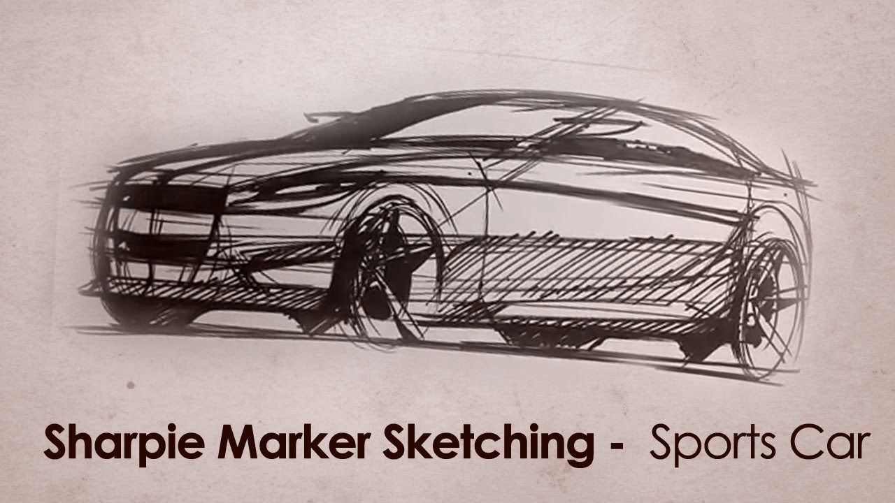 1280x720 How To Draw Cars With A Sharpie Marker