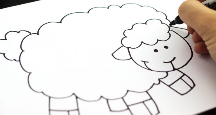 750x400 How To Draw A Lamb