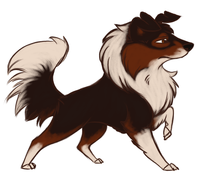 707x665 Puppy's Paw Prints