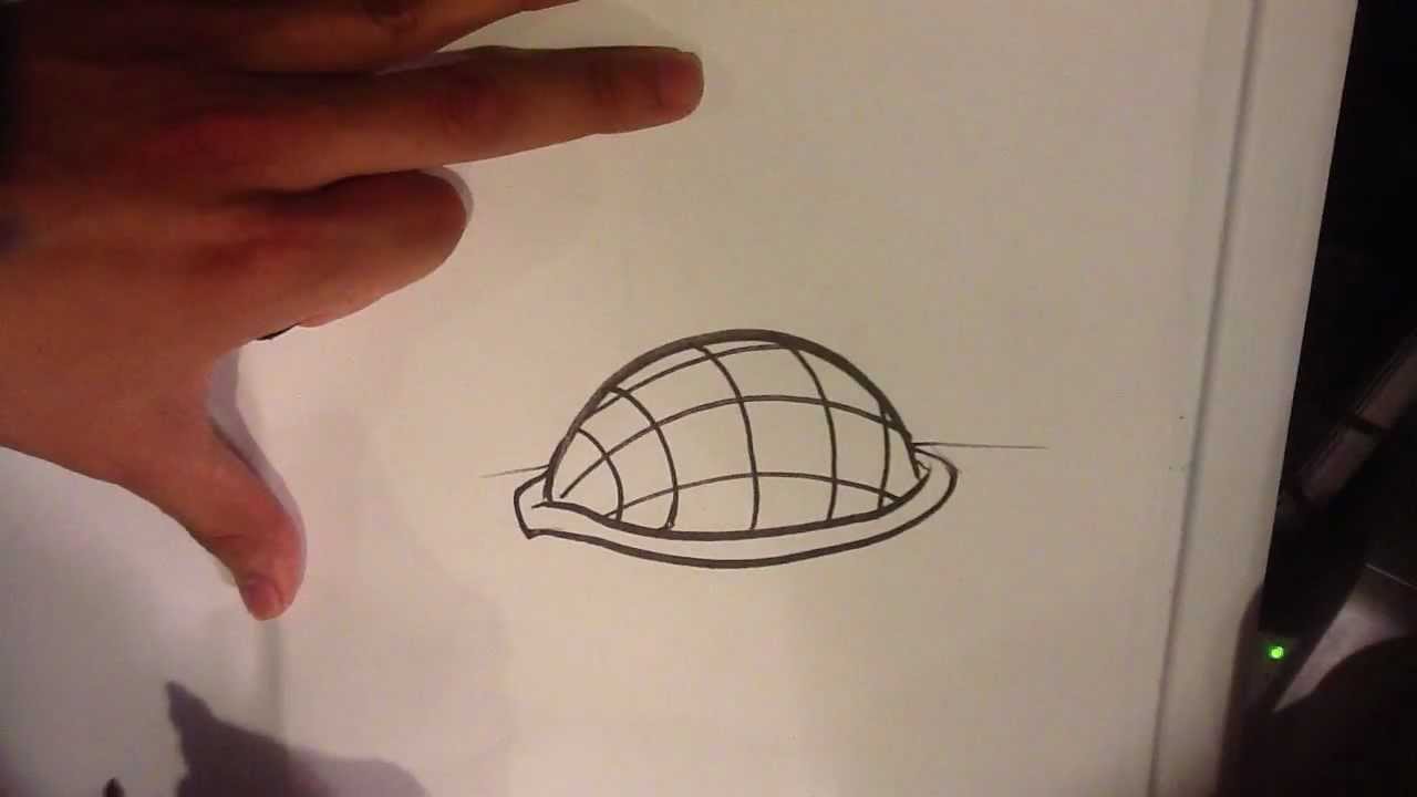 1280x720 How To Draw A Turtle Shell