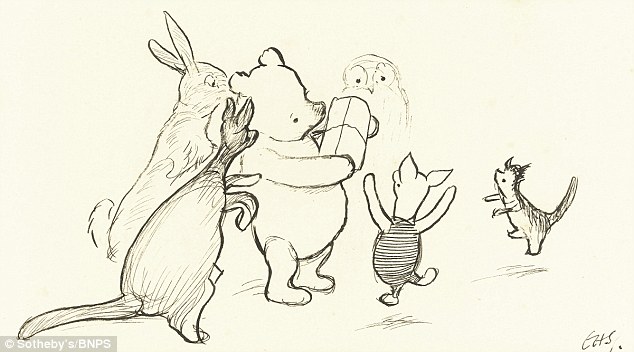 634x352 Charming First Ever Sketches Of Winnie The Pooh Tipped To Fetch