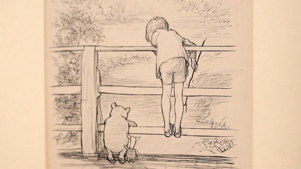 960x540 World Record Price For Winnie The Pooh Drawing