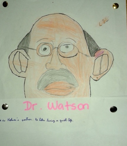 431x498 Sherlock Holmes Story Drawing The Characters San Francisco College