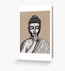 210x230 Shh Drawing Greeting Cards Redbubble