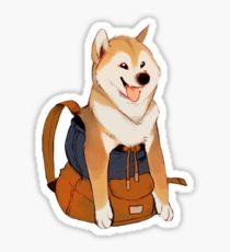 210x230 Shiba Drawing Stickers Redbubble