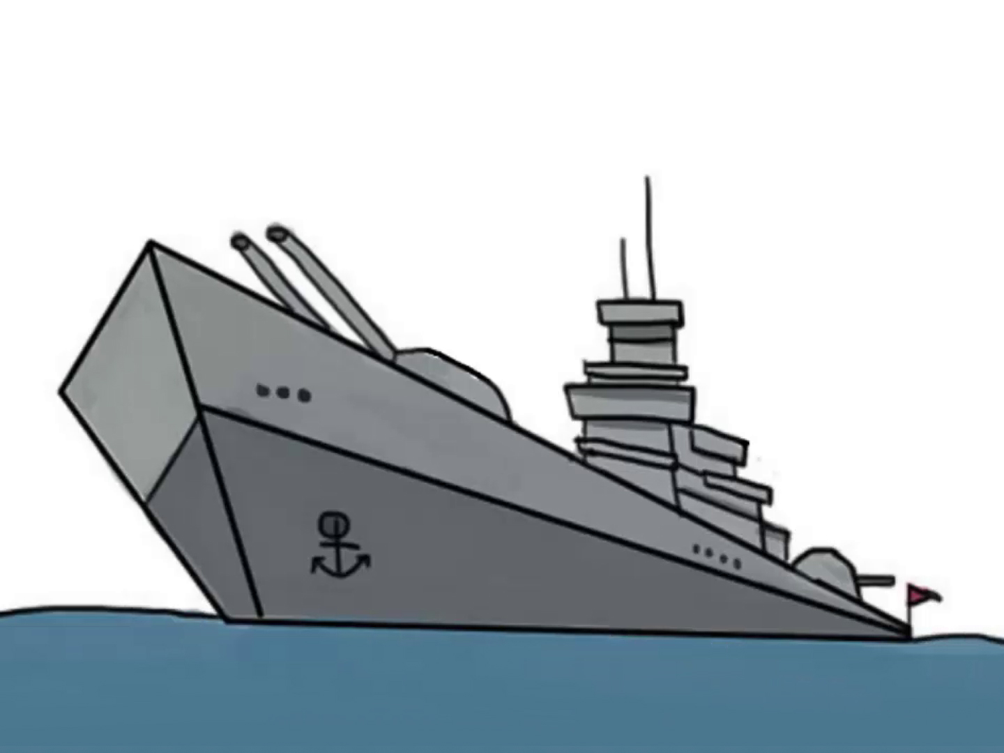 1440x1080 How To Draw A Ship (With Pictures)