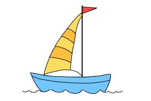 300x200 How To Draw A Simple Boat