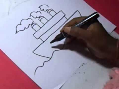 480x360 How To Ship Drawing For Kids Step By Step