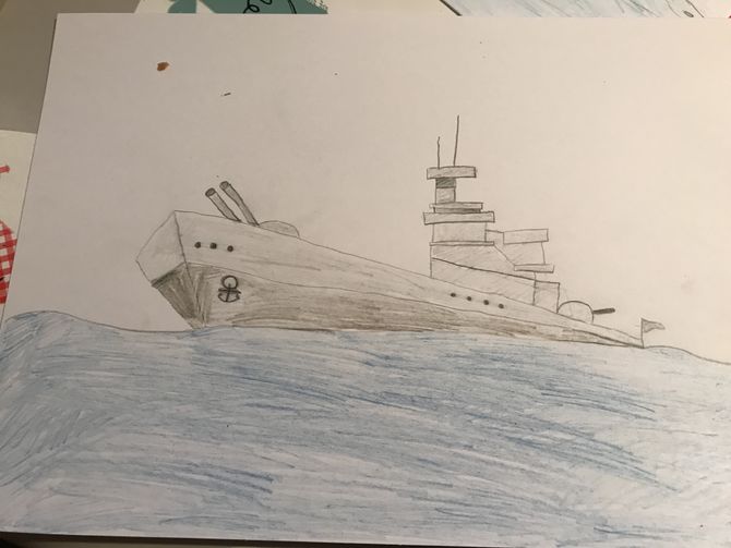 670x503 How To Draw A Ship (With Pictures)
