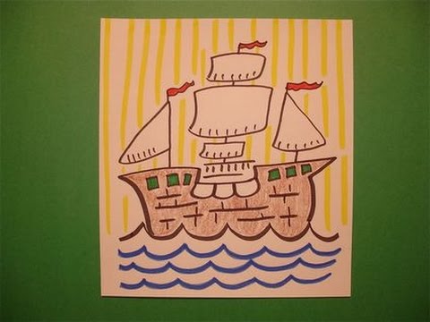 480x360 Let's Draw An Explorer's Ship!