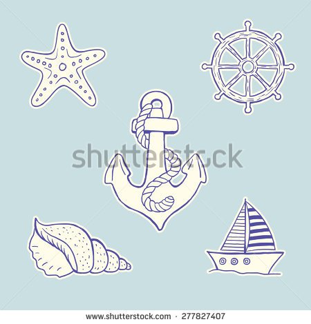 450x470 Anchor And Ships Wheel Stock Photos, Images, Amp Pictures