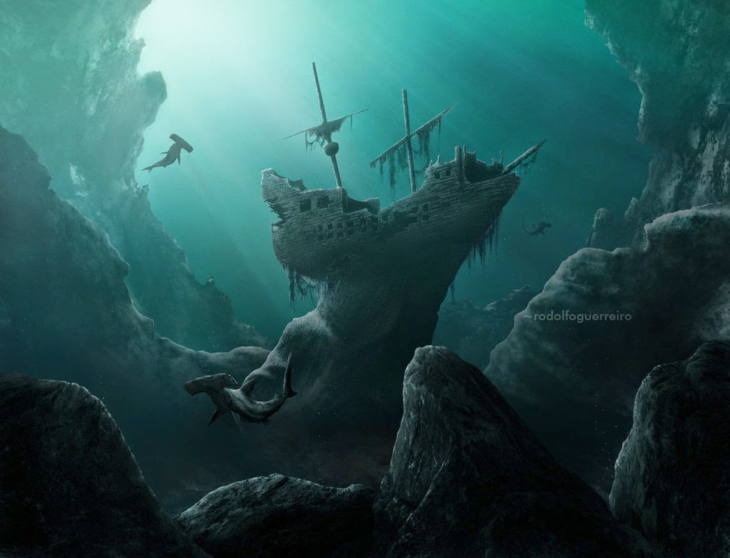 1022x781 The Ghosts Of Vessels Past A Collection Of Shipwreck Art Rachel