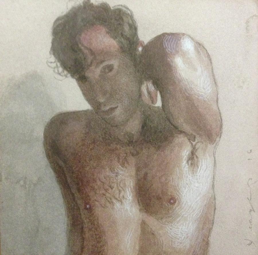 900x889 Shirtless Men Drawings Fine Art America