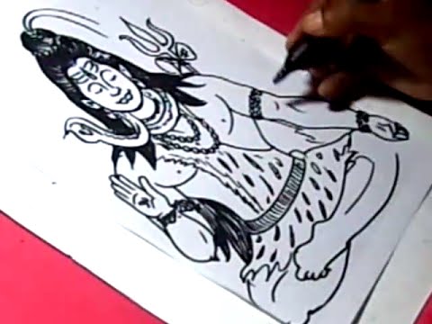 480x360 How To Draw Lord Shiva Drawing Step By Step For Kids
