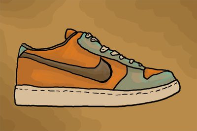400x266 How To Draw Nike Shoes (With Pictures) Ehow