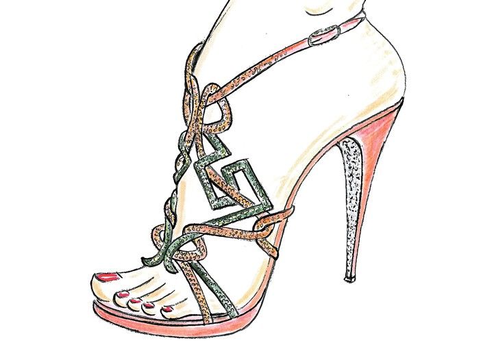 724x526 260 Best Drawing Shoes Images On Fashion Drawings