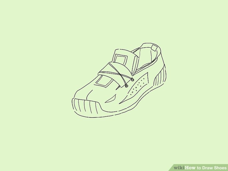 728x546 4 Ways To Draw Shoes