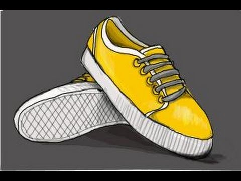 480x360 How To Draw Vans Shoes