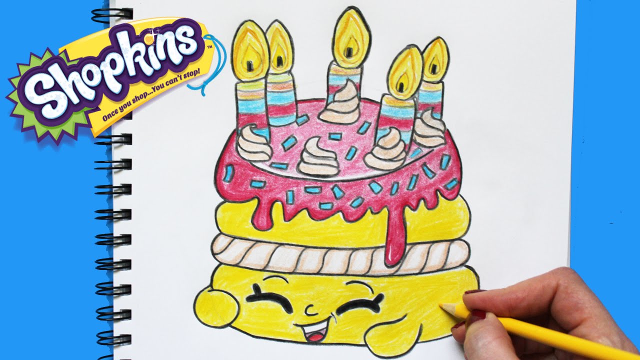 1280x720 How To Draw Shopkins Season 1 Wishes Step By Step Easy Toy