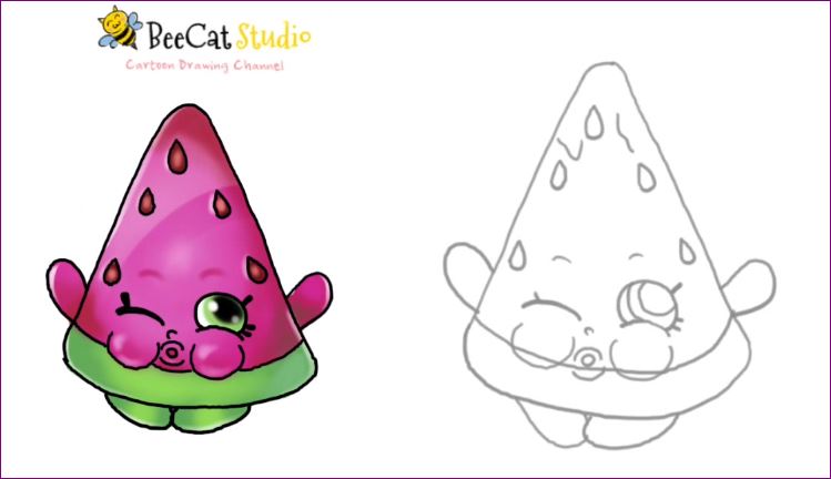749x432 Shopkin World How To Draw Shopkins Season 1 Melonie Pips