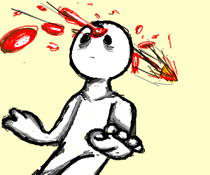 300x250 Man Getting Shot