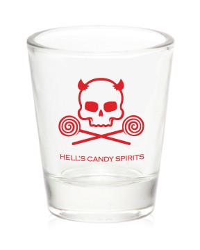 288x360 Skull Amp Lollipops Shot Glasses X2 Hell's Candy
