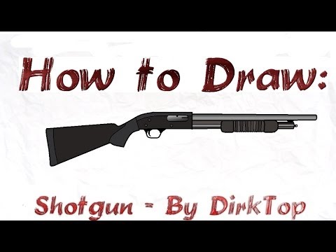 480x360 How To Draw A Shotgun