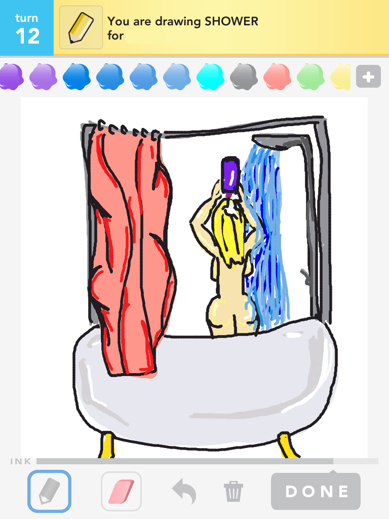 768x1024 Shower Draw Something Dirty