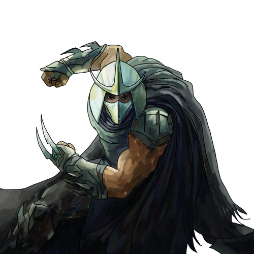 500x500 Shredder How To Draw Ninja Turtles How To Draw